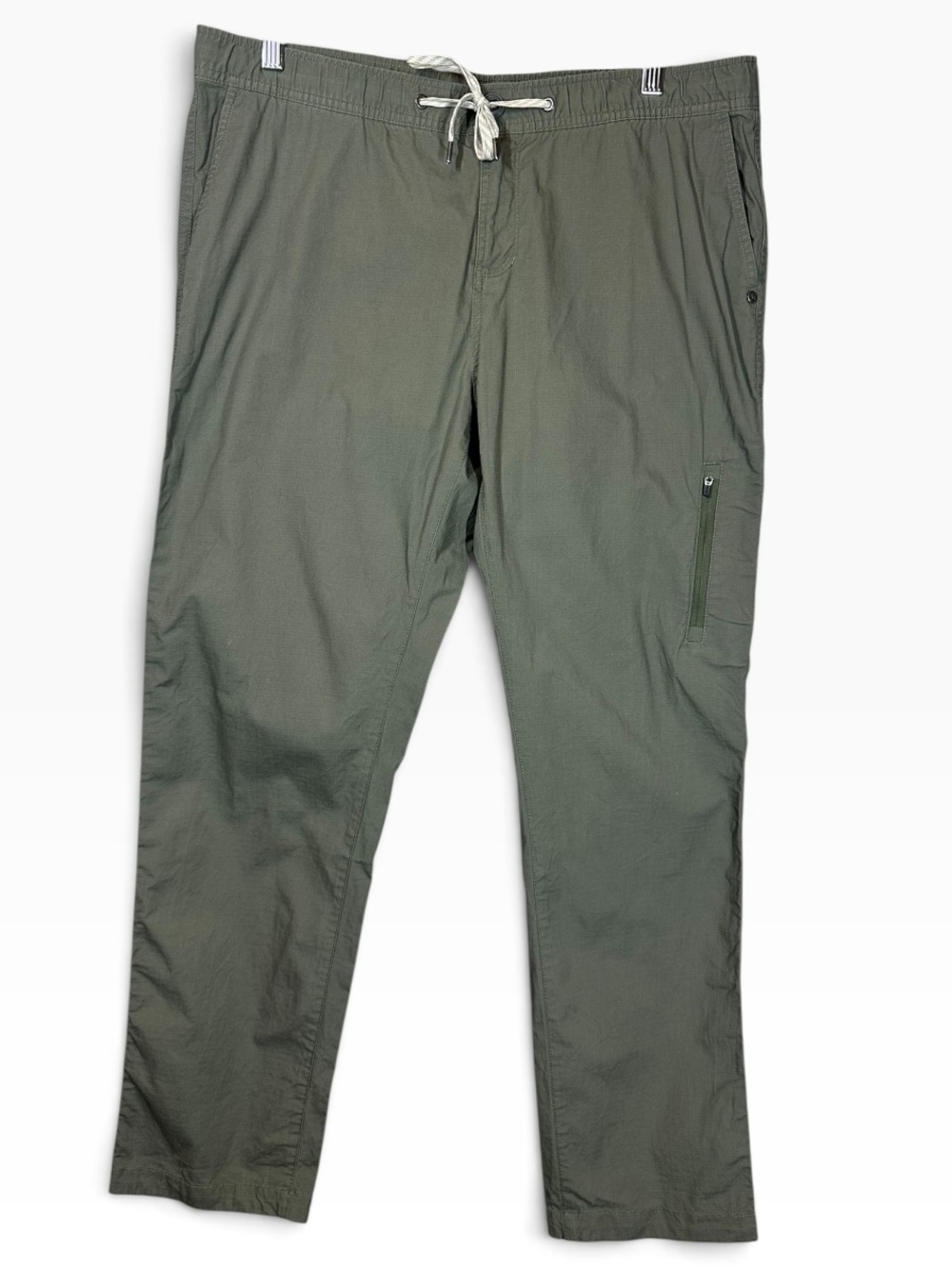 VUORI Women's XL #VW401 Green Ripstop Pull-on Elastic Waist Pants